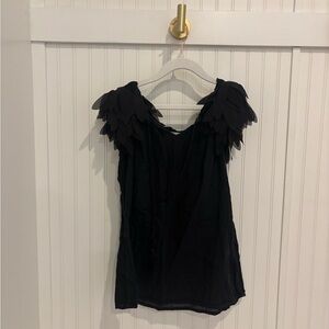 Stella Cove Girls Black Ruffle Dress